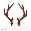 Handmade Brown Simulation Deer Antlers Christmas Decor DIY Cosplay Headband Deer Antlers Simulation Antlers Accessories