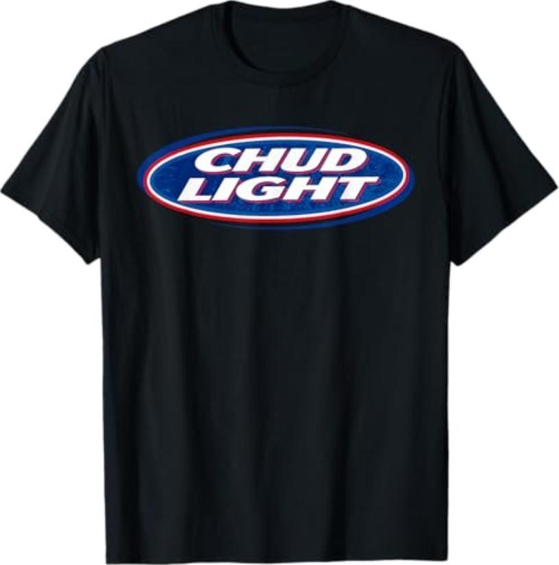 Chud Light Funny Parody Beer Style Humor Design T-Shirt S разноцветный