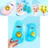 Kids Led Summer Slippers Quick-drying And Breathable With Smiley Design