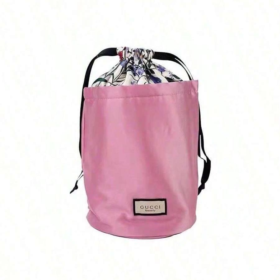 Gucci Women's Cosmetics Bag Cotton Fabric Suitable for Commuting,Environmentally Friendly and Foldable