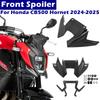 For Honda CB500 Hornet 2024 2025 Front Downforce Spoiler Aerodynamic Naked Winglets CB 500 Accessories Front Fairing Deflector
