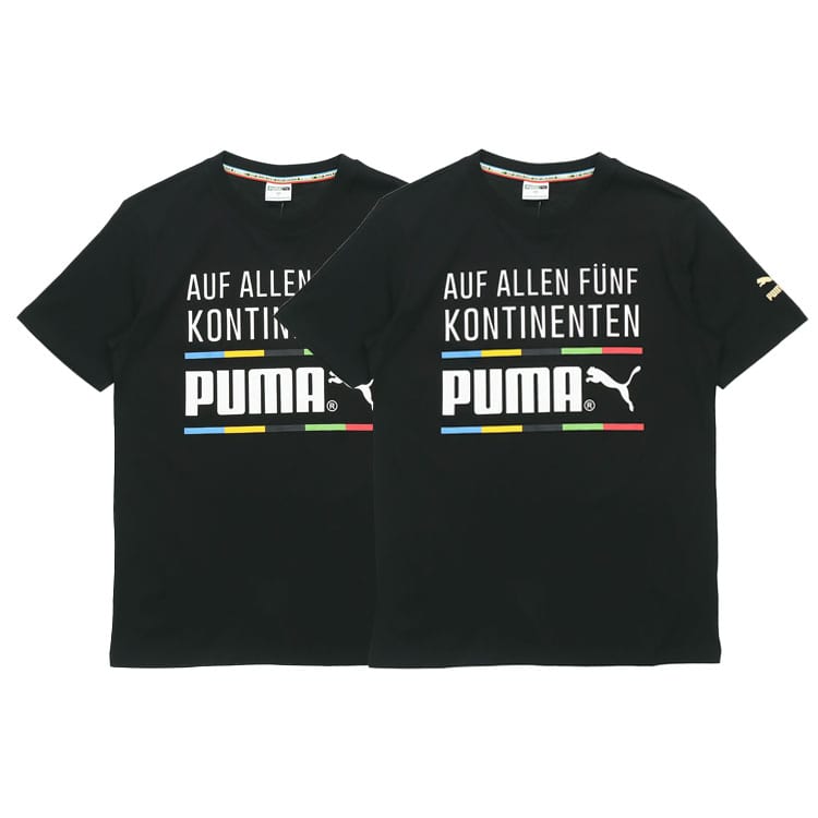 PUMA TFS GRAPHIC T Shirts Men's Crew Neck Moderate Straight Fit 599997-51