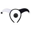 Clown Headband and Nose Set Funny Costume Accessories Performances Cosplay Headwear For Halloween And Party Fun