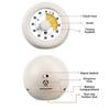 1PC Round Visual Timer Children Self-discipline Tool Countdown 60-minute  Cooking Homework Stopwatch Time Management