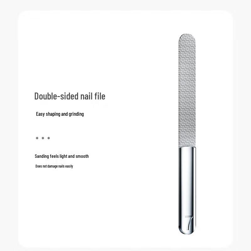 Qisu 6-Piece Vertical Nail Clipper and Manicure Set