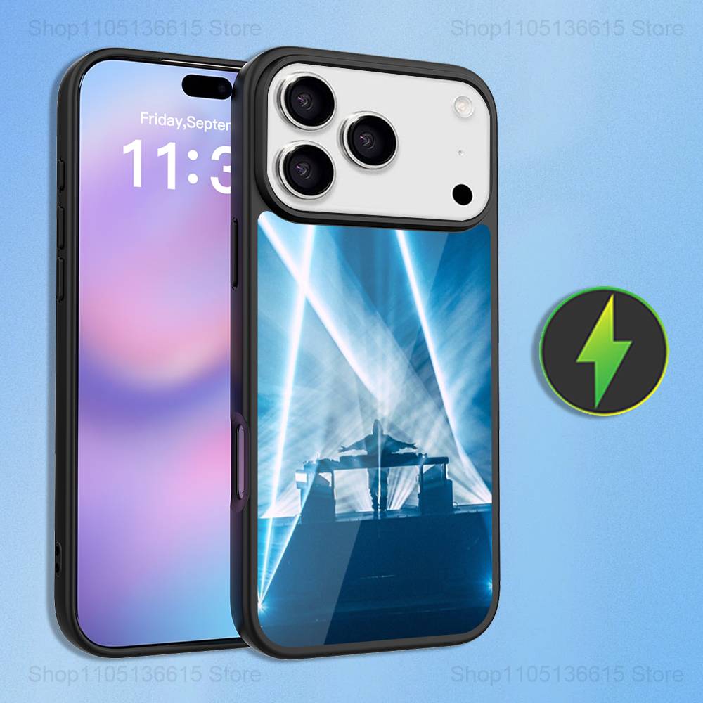 Norwegen A-Alan W-Walker DJ Hülle Für iPhone 16,15,17,14,13,12,11,Pro,Max,Plus,Air Mini,Magsafe,Magnetische Kabellose Ladehülle