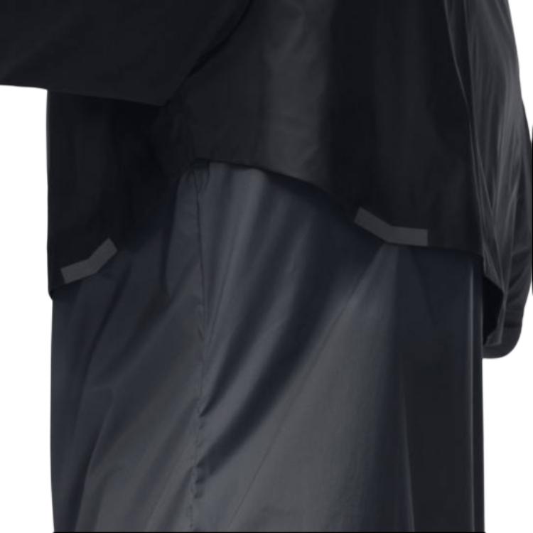 On Weather Jacket Solid Color Casual Hooded All-Weather Lightweight Protective Water-Resistant Jacket Men Jacket Black Dark-Gray 104.4005