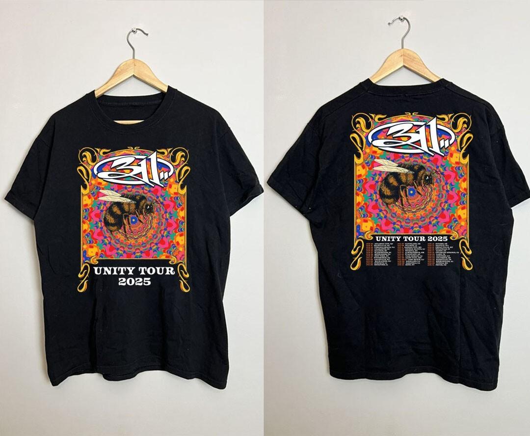 New 311 band THE UNITY TOUR Gift For Fans Unisex S-5XL Shirt SS444 XXXXL
