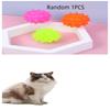 Interactive Dog Toy 6.5cm Candy-colored Rubber Meteor Ball