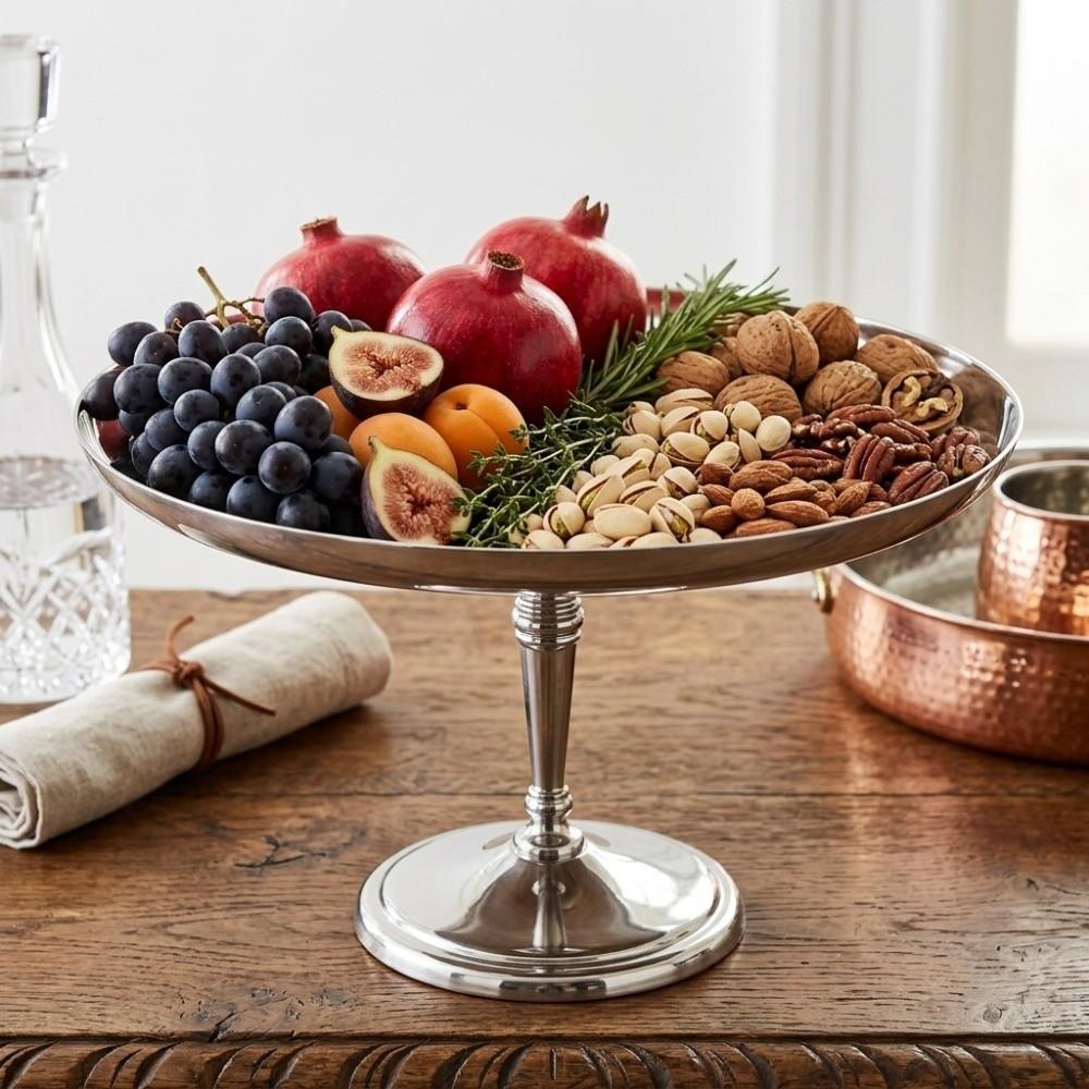 Tall Stem Base Nut Cup Rustless Steel Sweet Treat Container Ice Cream Goblet Ice Cream Serving