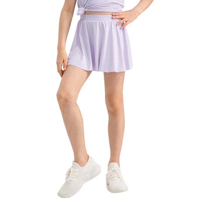 

Детские спортивные короткие юбки для девочек, юбки для йоги, брюки-кюлоты 130