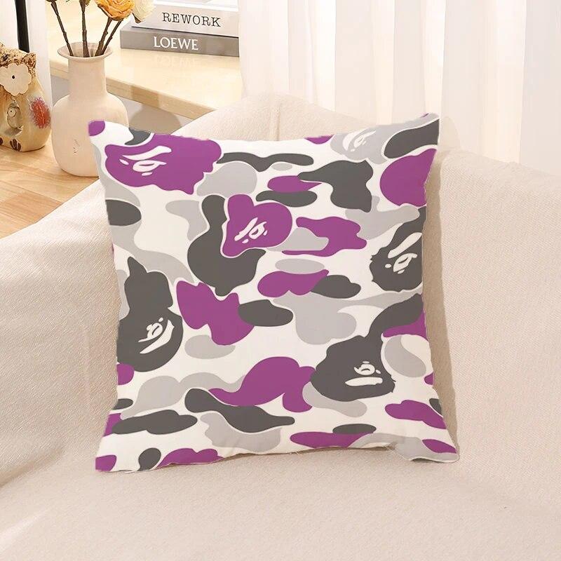Camouflage Cushion Pillow Home Anime Pillowcase Sofa