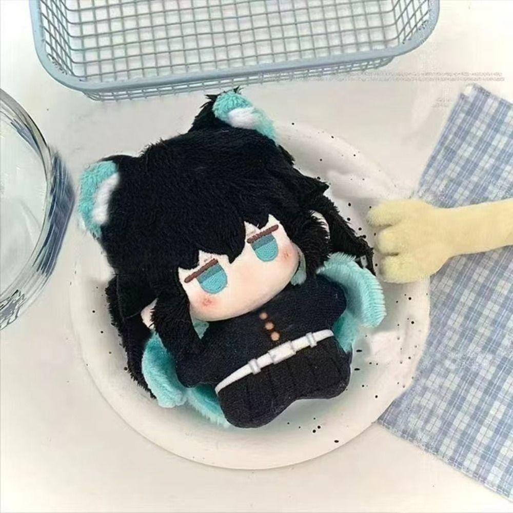 10cm Demon Slayer Plush Doll Kochou Shinobu Kyoujurou Stuffed Kamado Nezuko Tsuyuri Kanao Anime Peripheral Tomioka Giyu Pendant