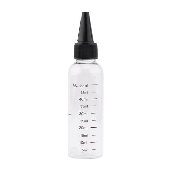 

Graduated Squeeze Bottle with Cap 30/50/100/250ml Leak-Proof Dispensing Container for Sauces Oils BPA-Free Condiment Dispensersfor Kitchen Lab Travel 50ML