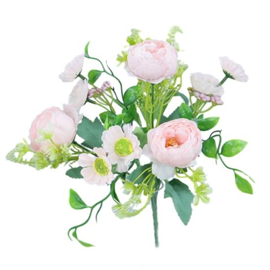 Useful Artificial Peony Fine Workmanship Eye-catching Decorative
