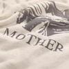 Retro Unisex Distressed Graffiti Print Loose Round Neck Sweatshirt