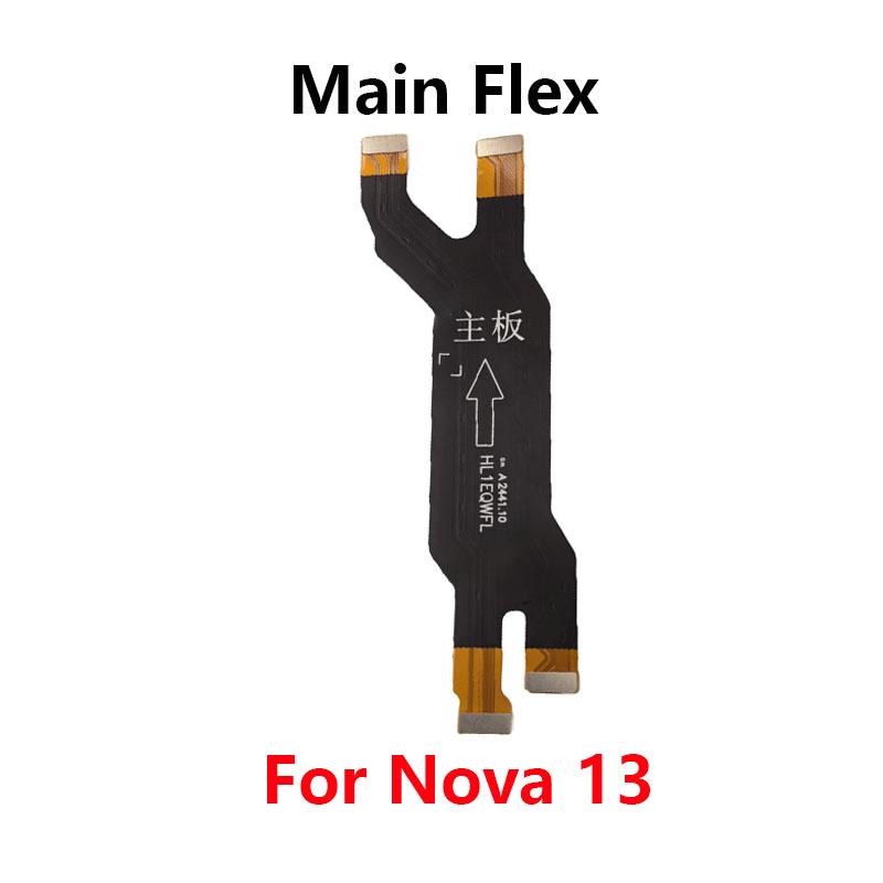 

For Huawei Nova 13 MainBoard Main board Motherboard Connect LCD Ribbon Flex Cable Replacement Parts Nova 13