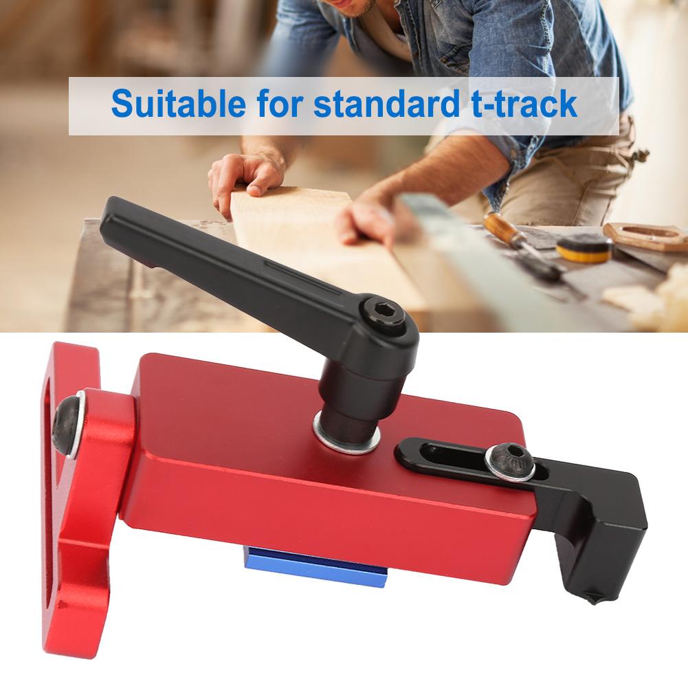 45 Types Woodworking Tool Miter Track Stop Accurate Length Limit Device