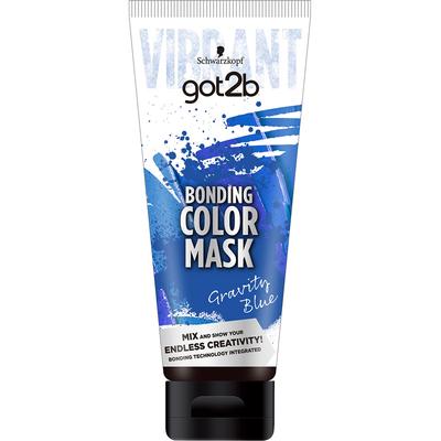 Henkel Lion Cosmetics Got2b Bonding Color Mask Gravity Blue 180g Color Treatment for Black Hair Black Hair Coloring After Shampooing, Thoroughly Dry H