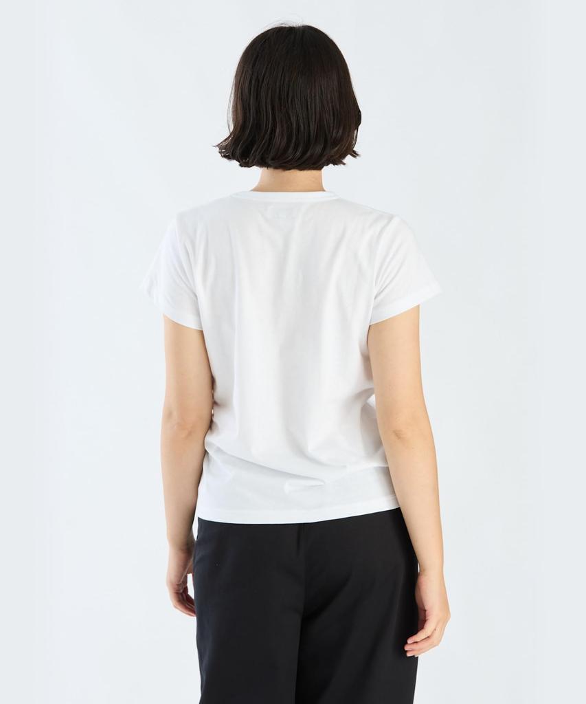 agnes Sarajevo Heart SAE0 TS Size White b. T-Shirt Women's 3(L)