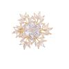 Senior Brooches Flower Leaf Brooch Pins for Women Suit Pendant  Fashion Brooches Jewelry