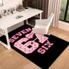 Unicorn Celebration Number 67 Area Rug for Office, Chair Rug, Decorative Carpet Livingroom Mat, Large Size Fan gifts Christmas gifts