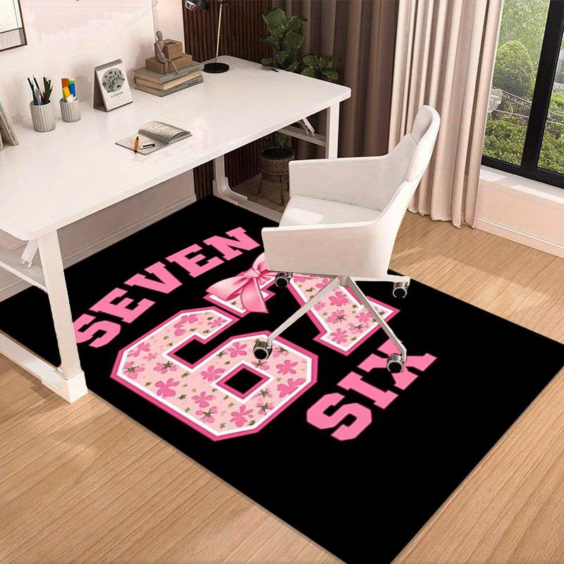 Unicorn Celebration Number 67 Area Rug for Office, Chair Rug, Decorative Carpet Livingroom Mat, Large Size Fan gifts Christmas gifts