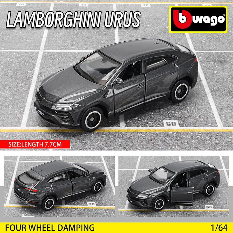 Bburago Mercedes Benz 300sl Porsche 911 GT2 RSCar Model Collection Kids Xmas Gift Toys for Boys Ferrari LAMBORGHINI Porsche