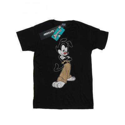 Damen Yakko Klassische Pose Baumwolle Boyfriend T-Shirt