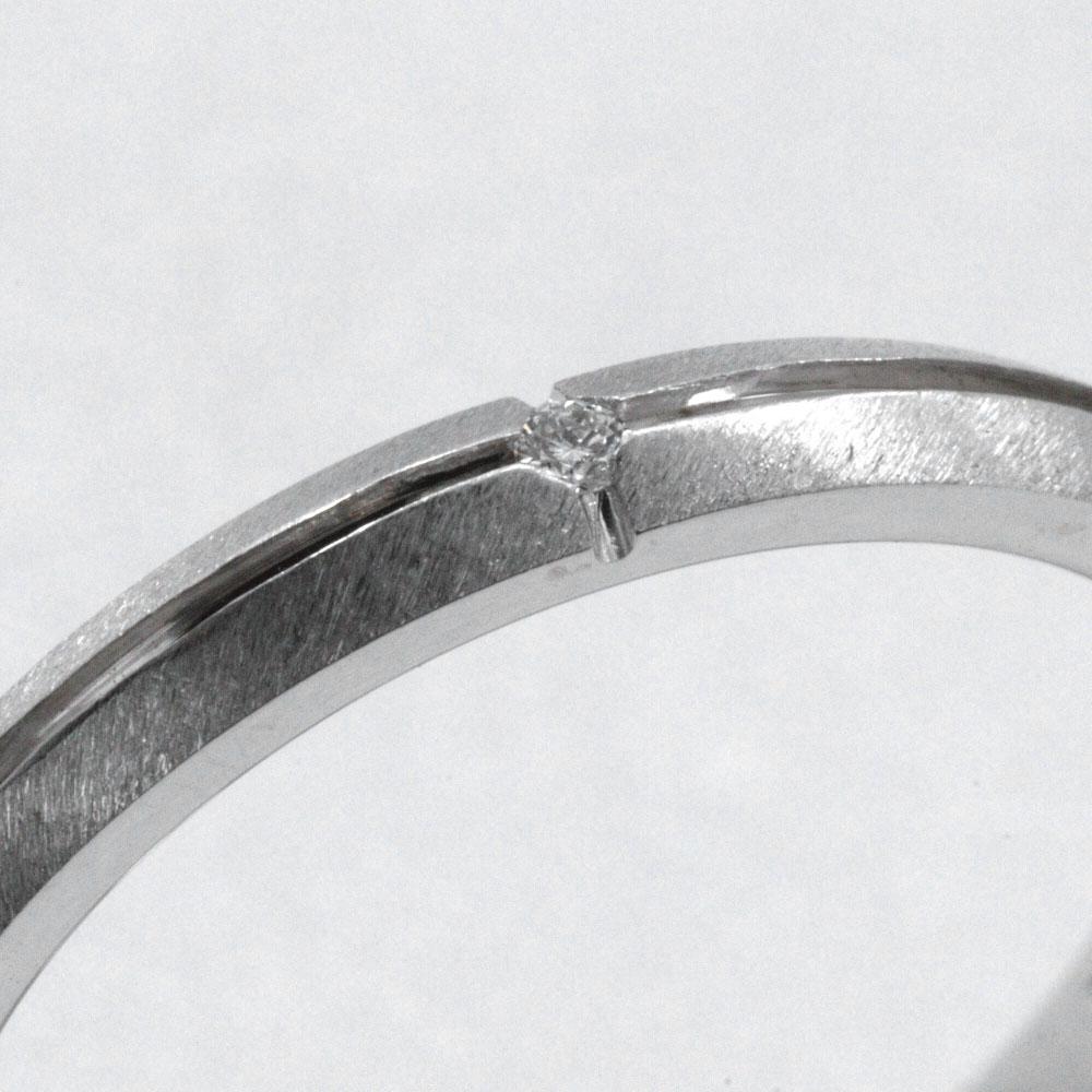 TIFFANY&Co. Streamerica 5P Diamond Ring K18 White Gold/diamond #6.4(US Size) 3g Women Used