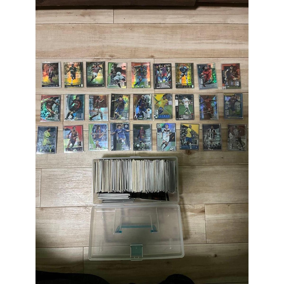 Used Soccer cards Many legends WCCF FOOTISTA Many Kira cards