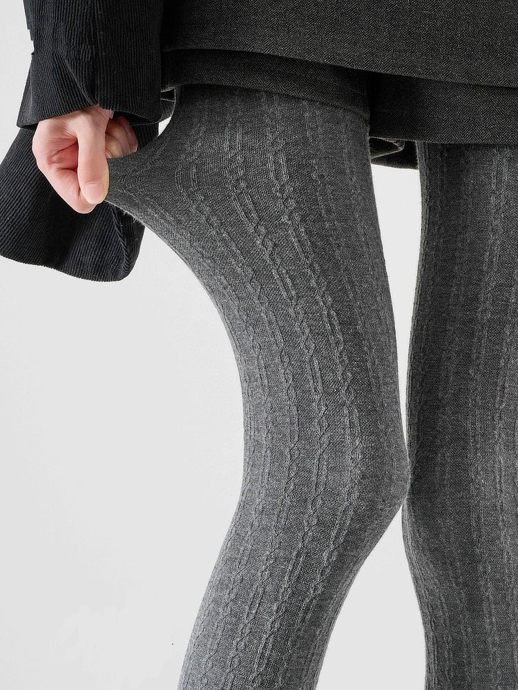 

Korean Harajuku Striped Tights Women Vertical Thermal Light Slimming Simple Versatile Pantyhose Underwear Leggings One Size