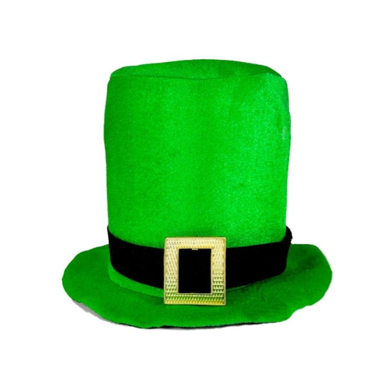 Multifunctional Parties and Event Comfortable Patricks Day Tops Hat and Beard Set Fashion Accessory Party Supplies