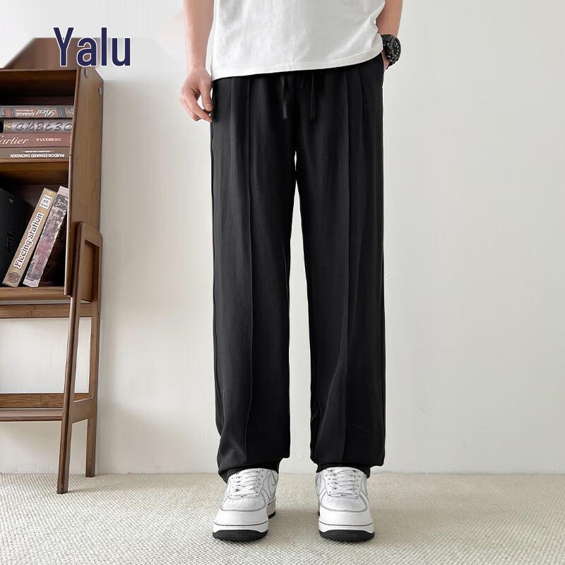 Yalu Men's Tencel Stretch Cooling Casual Pants