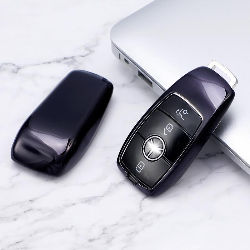 Mercedes Key Fob Cover for A-Class, C-Class, and E-Class