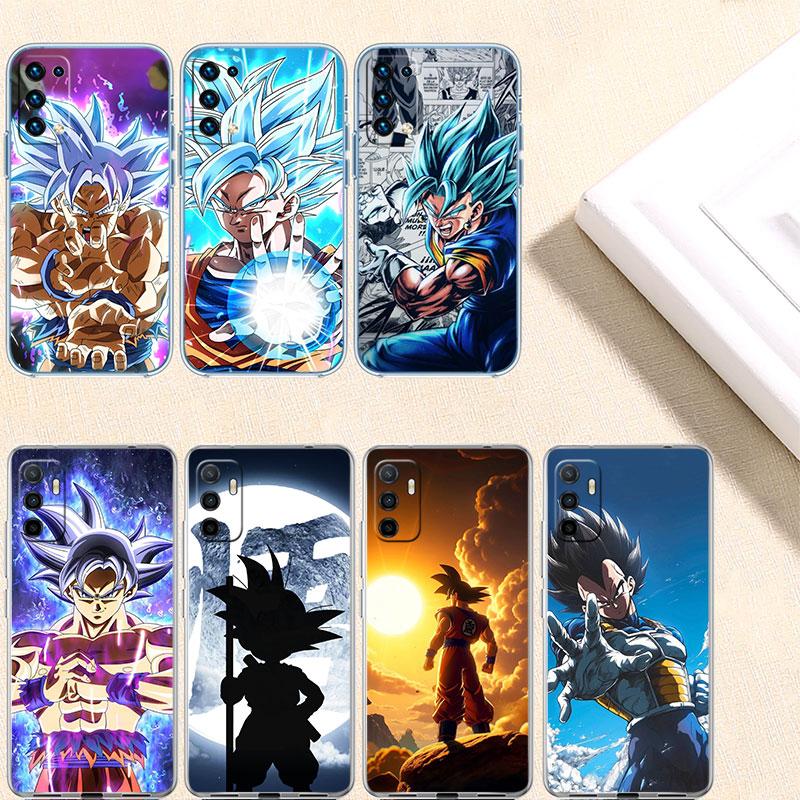 Dragon Ball Transparent Phone Case for Motorola Moto G10 G20 G30 G31 G32 G34 G35 G41 G42 G50 G51 G52 G55 G60 G60S