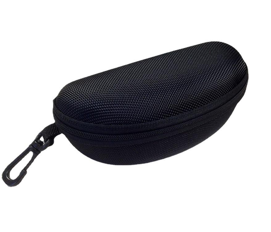 Fashion Car with Hook Large Full Frame Business Oxford Cloth Black Sunglasses Frame Storage EVA Zipper Glasses Box
