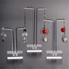 Set da 3 Pezzi Espositore per Gioielli in Acrilico Per Orecchini A Lobo Con Design Multi-Livello e Base Solida Organizer per Gioielli