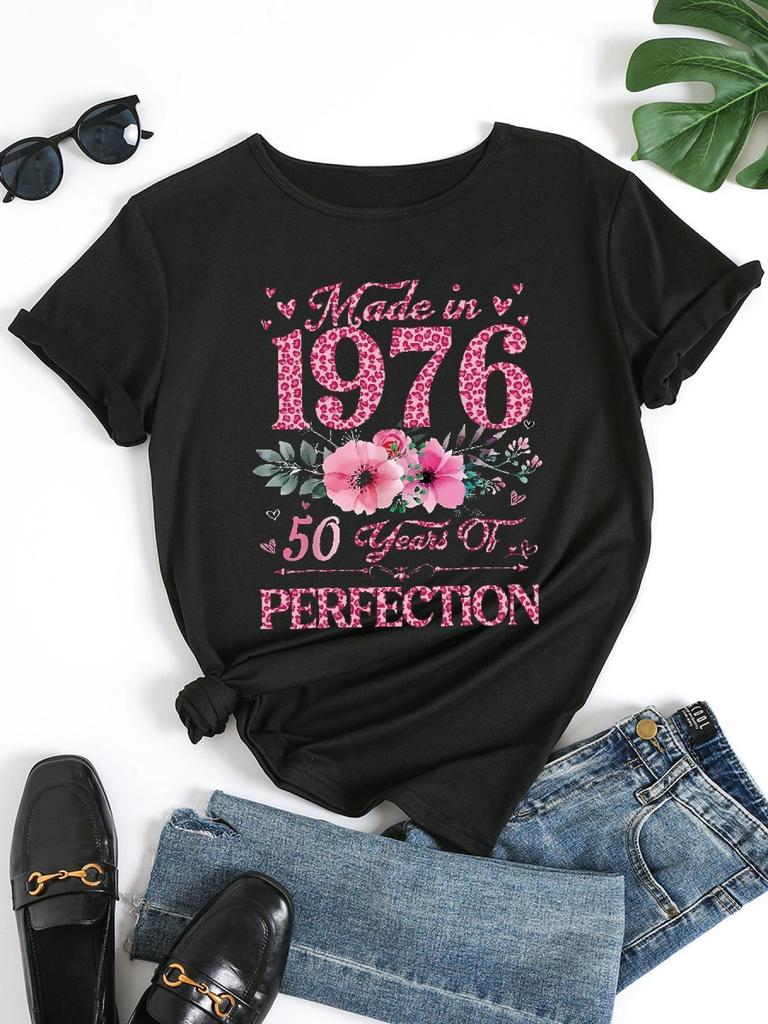 Short Sleeved Casual Tees Tops Round Neck Spring Summer And Autumn T Shirt Unisexs Fashionable Clothing 2000s Graphic Tshirt 90s