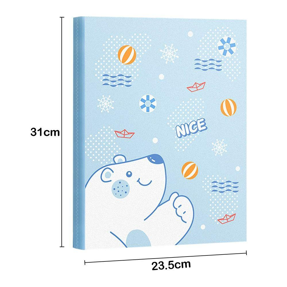 Plast Arkiv Bag Gjennomsiktig Bag Fil Oppbevaringspose Vanntett Arkiv Mappe Arkiv