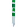 10 Pcs Plastic Golf Tees 3-1/4 Inch Four Leaf Clover Unbreakable Golf Tees to Minimize Friction Side Spin