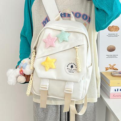 Japanese Small Cute Star Candy Color Student Schoolbag New Small Fresh Junior High School Students Backpack