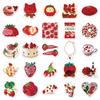 Cartoon Strawberry Stickers Diy Kid Toys Gift Decorative Decal For Scrapbook Laptop Luggage Bottle Waterproof