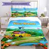 Dora Explorer Customize Your Name Bedding Set Breathable Duvet Cover with Pillowcases Home Decoration Birthday Gift