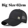 Big Size 62Cm Breathable Mesh Baseball Cap Waterproof Quick Drying  Duckbill Cap Hardtop Outdoor Hiking Cap Men Big Head Sun Hat