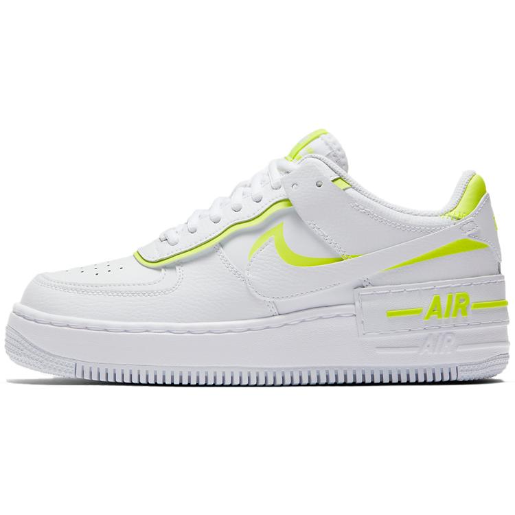 

Новые женские кроссовки Nike Air Force 1 Low Shadow Белый Лимонный CI0919-104 40