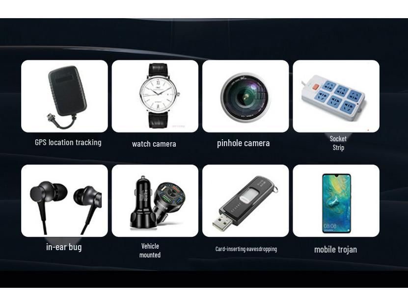 Smart Infrared Anti-Surveillance Camera Detector