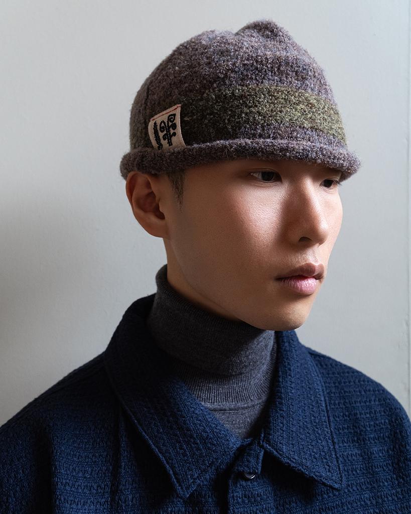 Kalagteo Malgai Knit Beanie / Desert Taupe