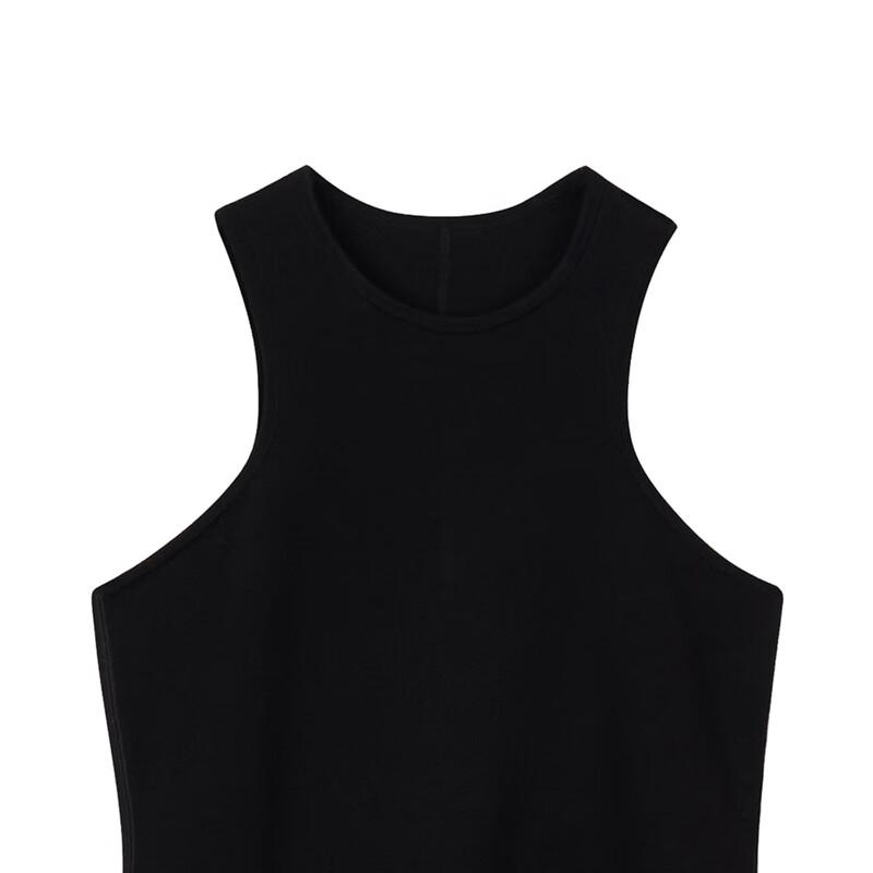 LESS Women's Merino Wool Knit Vest Top