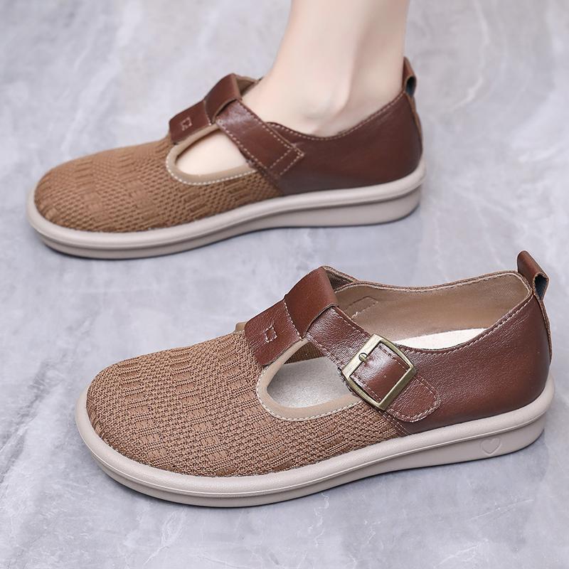 2025 New Fashion Trend Women's Shoes Lightweight Soft Comfortable Non-slip Flat Shoes Outdoor Casual Shoes Size 36-41